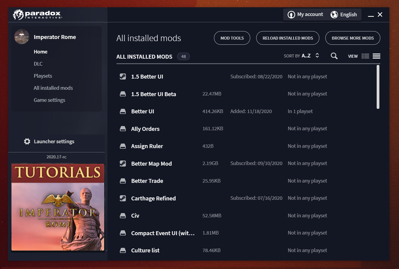 New launcher version : 2020.16 | Paradox Interactive Forums