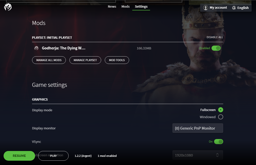 Mods not working | Paradox Interactive Forums