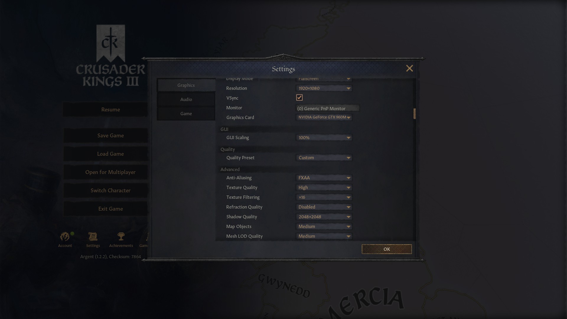 CK3- Interface - Map not showing correctly. | Paradox Interactive Forums