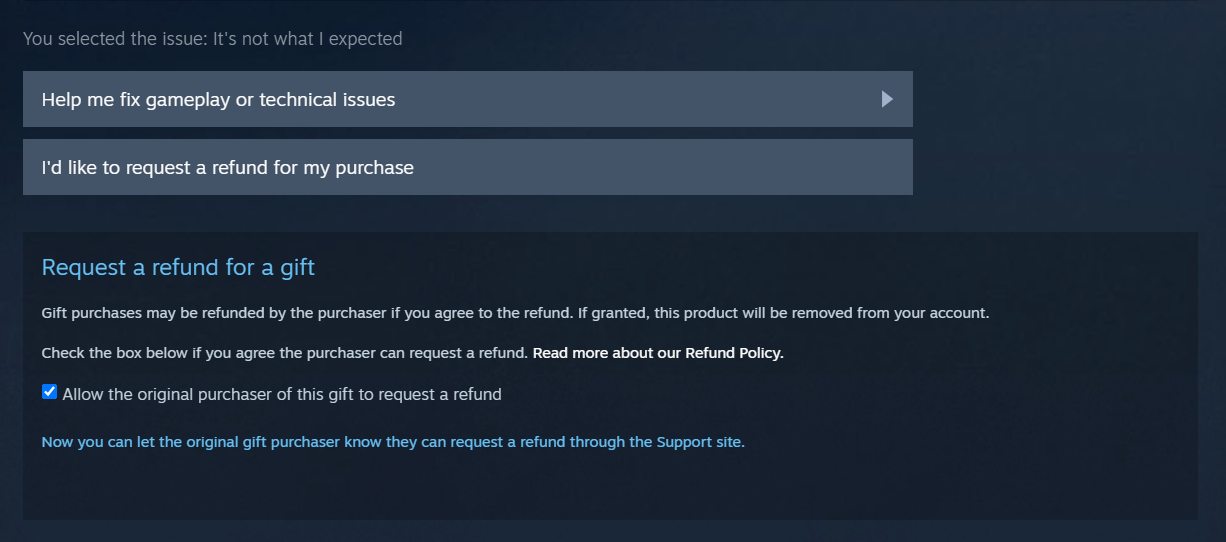 Steam refund after the two hours of playtime limit | Paradox ...