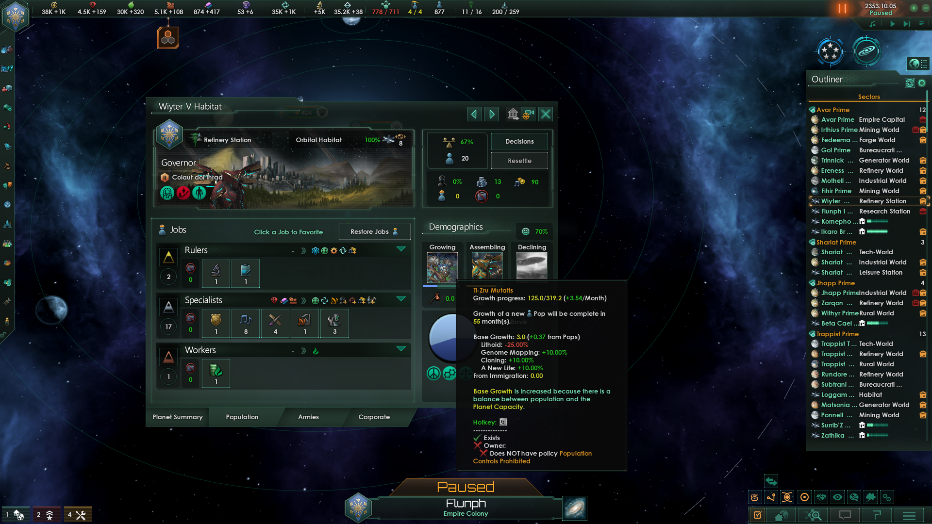 Increase Habitat upkeep to a significant amount Paradox Interactive