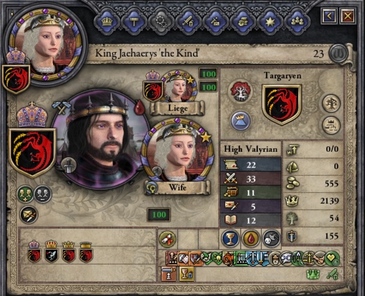 The Daughter of the Dragon: A Targaryen Game of Thrones AAR 