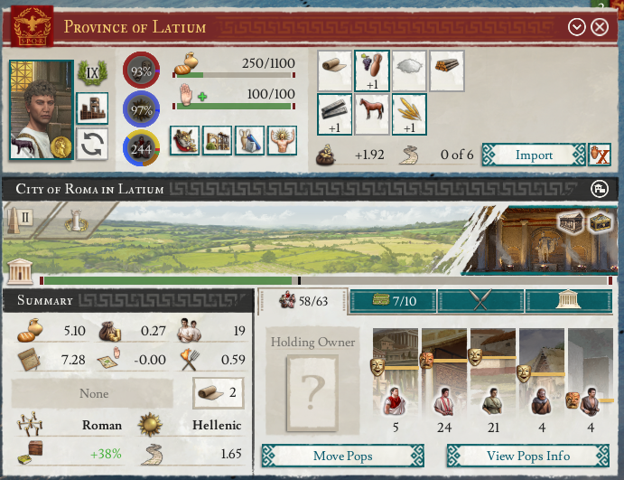 Imperator Building Screen The UI has a big issues, and in my humble opinion, I feel like it needs ...