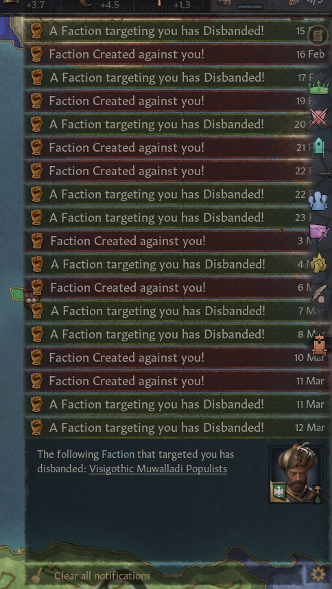 Any way to set notifications? | Paradox Interactive Forums