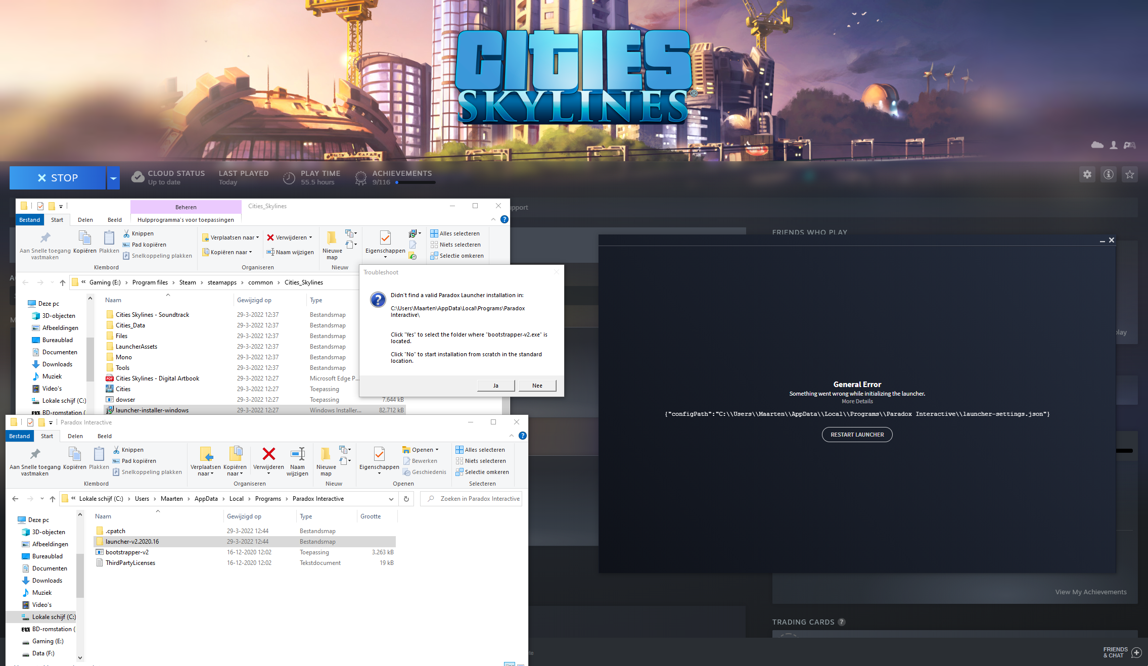 Cities: Skylines (Steam) - Cities Skylines not starting up | Paradox ...