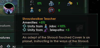 Shoudwalker Teacher effects