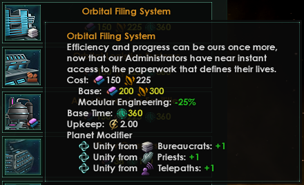 Orbital Filing System