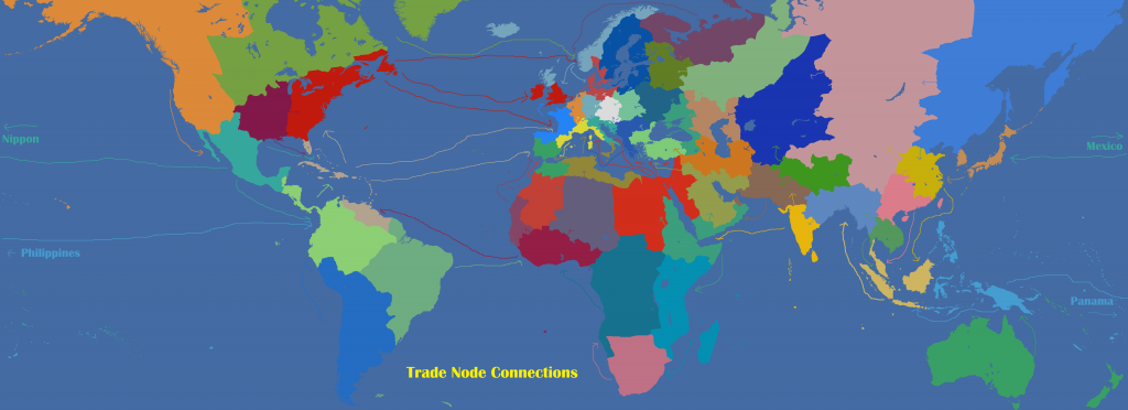 World Trade Node Trade Node Connections Map | Paradox Interactive Forums