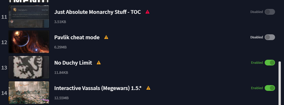 Mods enabled, yet not working after 1.6.0 update. | Page 2 | Paradox ...