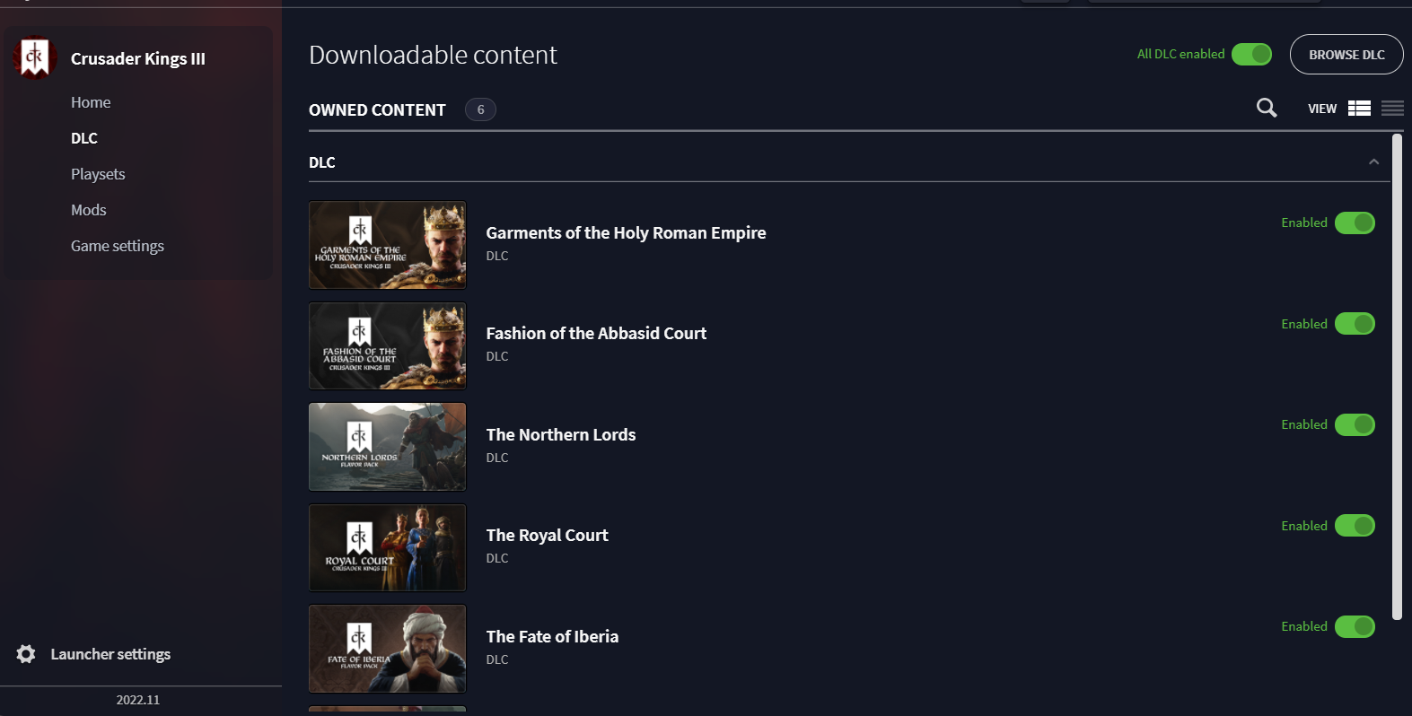 Problema con el DLC en CK3 | Paradox Interactive Forums