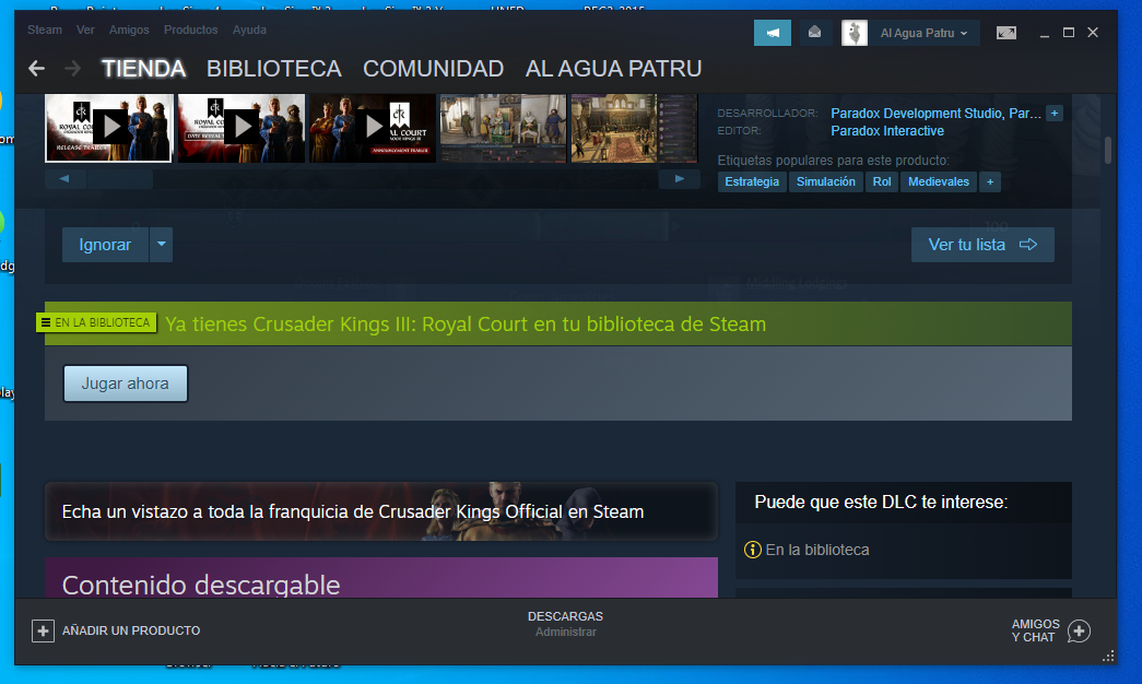Problema con el DLC en CK3 | Paradox Interactive Forums