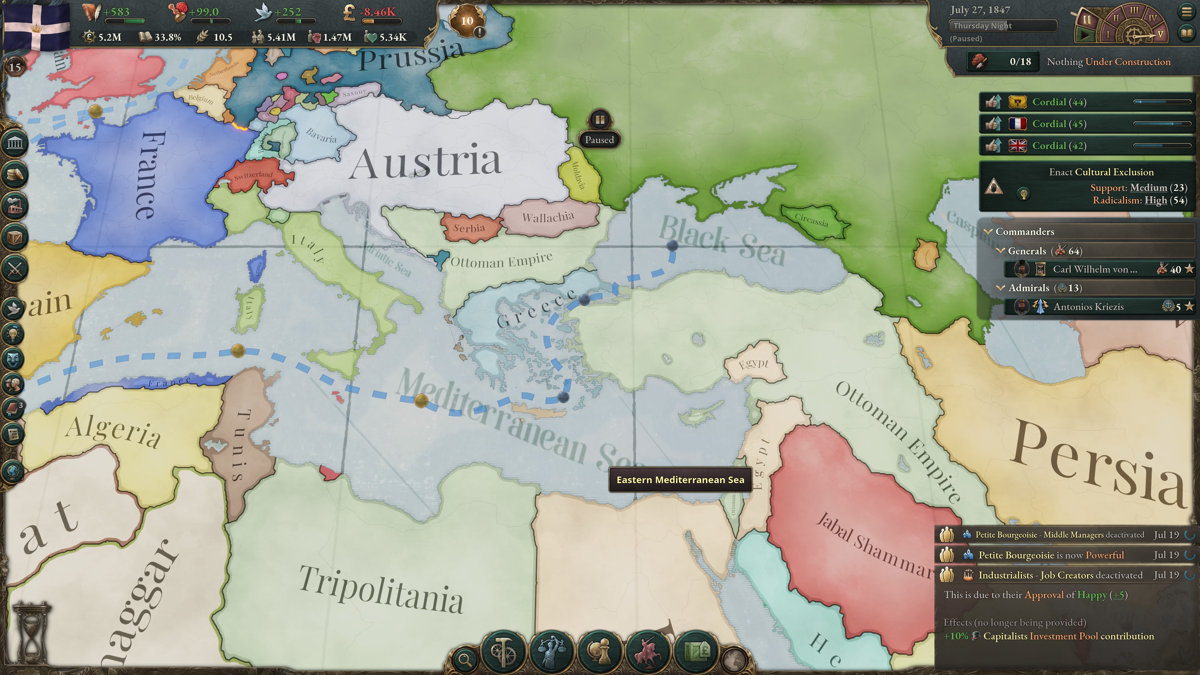 Recaptured Constantinople,After 400 years!With the help of Russian and