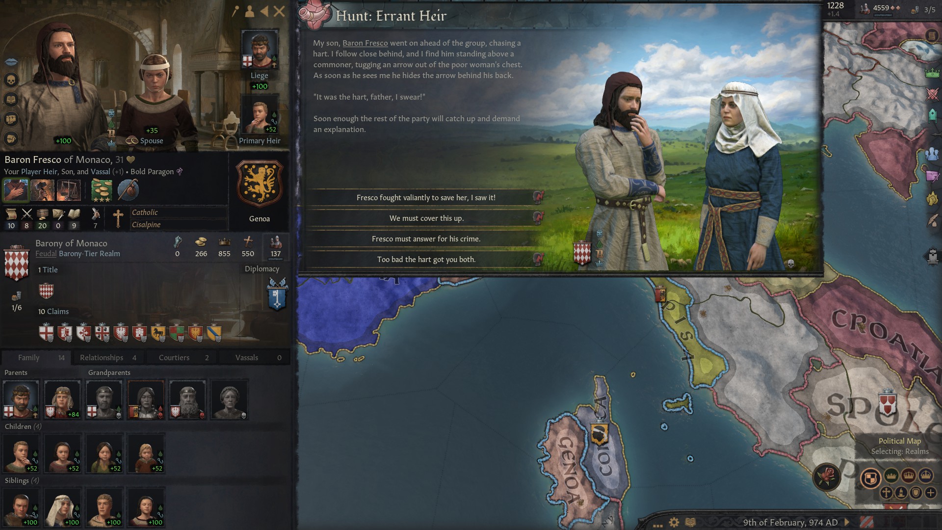 Revision of Events and Their Development In CK3 Paradox Interactive
