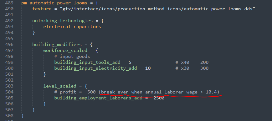 Production method UI should inform the player of base productivity and ...