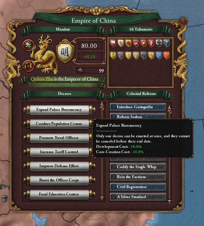 Add effect icons in the mandate decree and celestial reform | Paradox ...