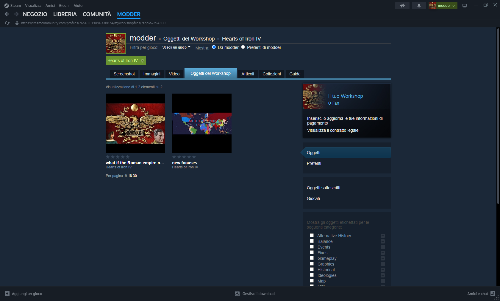 I can't upload my mod | Paradox Interactive Forums